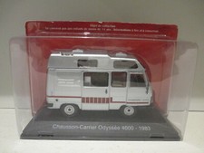 CAMPING CAR MOTORHOME PEUGEOT J9 Chausson Carrier ODYSSEE 4000 1983 1/43 NEUF