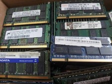 Lot de 90 Barrettes Memoires RAM 2GB Sodimm Ddr2 Pc Portable 2GB PC2