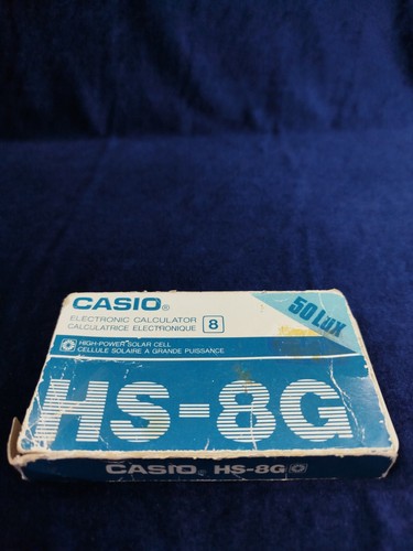 Casio une calculatrice - hs-8g,,