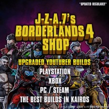 Borderlands 4✨YOUTUBER BUILDS BL4 MOXSY JOLTZ ITEMS, GUNS GOD ROLL✅PC-PS-XBOX✨
