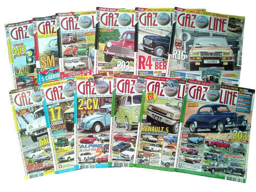 Lot magazines revues - 12,