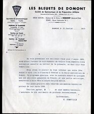 DOMONT (95) SPORT GYMNASTIC BLUEETS & MILITARY PREPARATION ""H. SOMVILLE"" 1939