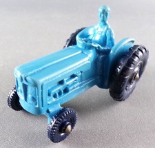 Tomte Laerdal No. 19 Fordson Leyland Blue Agricultural Tractor 1/43