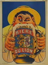 AFFICHE  POSTER    BIERE DU