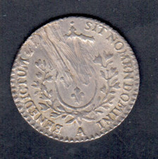 Pièce 1/10 Ecu Louis XVI en Argent