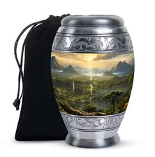 Grandes urnes de crémation Wilderness pour cendres humaines urnes funéraires ...