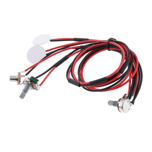 Dual piezo pickup - pickup, jack