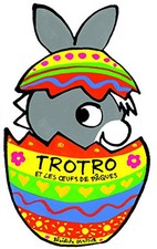 Trotro et les oeufs de paques by Guettier, Benedicte Hardback Book The Fast Free