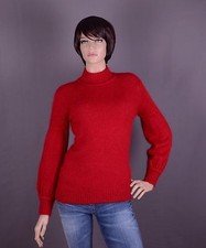 Pull femme Angora, couleur : rouge et taille : M ou L (au choix)