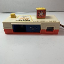 Vintage Fisher-Price Pocket Camera Child Toy 1974 Zoo Slide Show