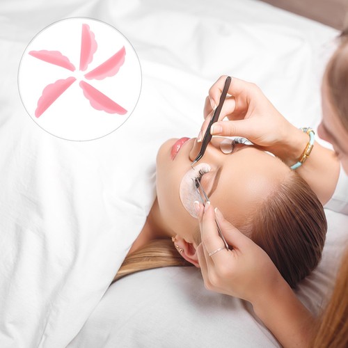 Pairs silicone eyelash - ,