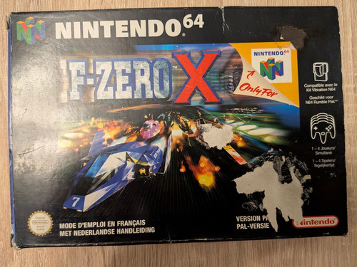 Jeu n64 zero pal - x,