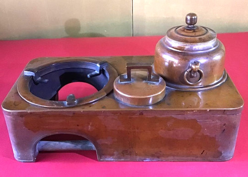 Ancien petit pot - , en