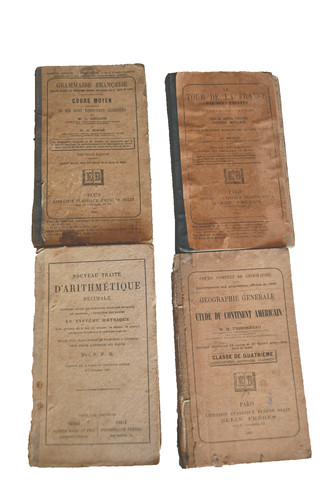 Manuels scolaires anciens - 4,