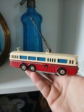Rare Antique Key Toy Trolleybus ITES Bus Parisian Bus No Berliet Schuco