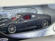 1:18 Scale Hot Wheels Ferrari 430 Scuderia, Sealed New in Box, Matte Black
