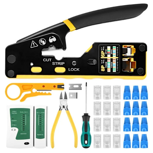 Kit outils sertissage rj45 - kit,