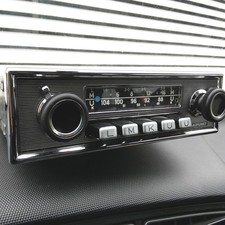 Blaupunkt Cologne Vintage Car Radio Bauj. 1970 (6/12V) + (+/-) Switchable-Tested