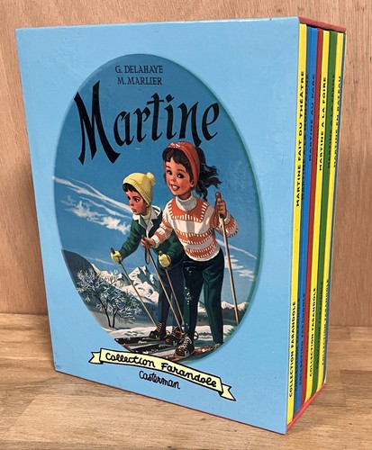 Coffret histoires martine - histoires,