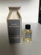 miniature de parfum ancienne CHANEL POUR MONSIEUR