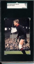 1970 Sep Sepp Maier Bergmann - Verlag SGC 84 = PSA 7 VHTF!  Rare soccer card!