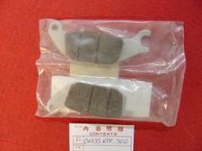 Jeu de plaquettes de frein AR de CBR125 07/10 remplace 06435KPP901 06435KPP902