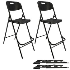 Lot de deux chaises de bar