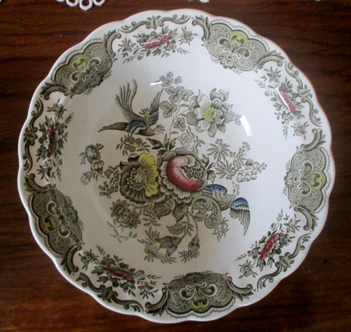 Ancien grand plat rond - ancien,