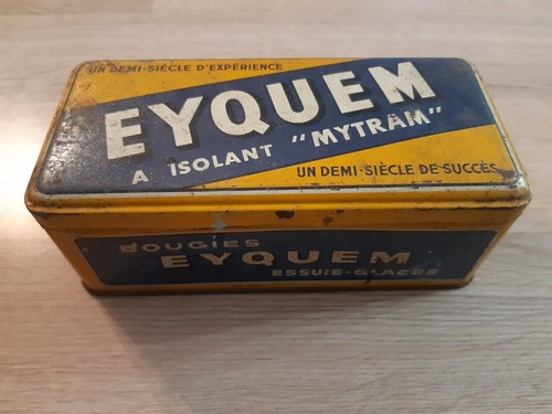 Ancienne boîte publicitaire - ancienne,