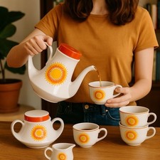 seltmann weiden bavaria Vintage 60’s Tea Set Retro