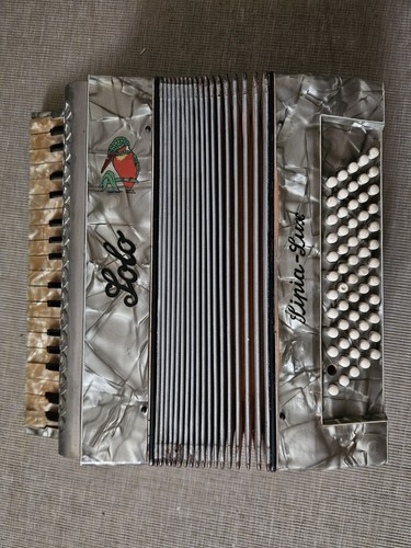 Accordeon touches piano - ,