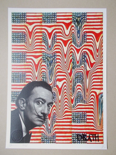 Death nyc original art print - (,