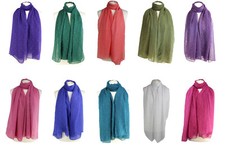 Ladies Scarves Maxi Wrap Shawl Hijab Sarong Big Oversize Studded All Over **