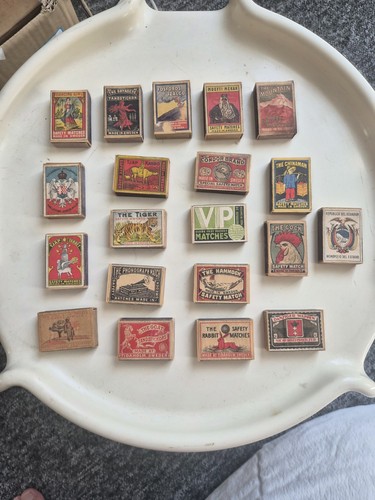 Lot boîtes allumettes - boîtes, d'allumettes