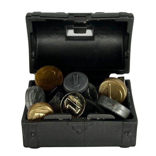 Playmobil lot coffre noir