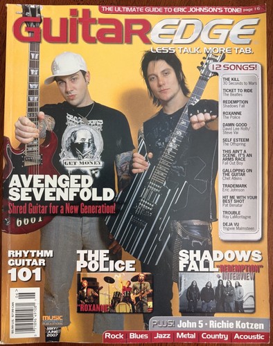 Guitar edge magazine - guitar,