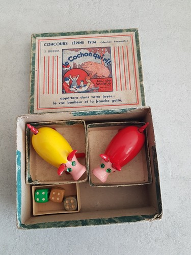 Ancien jeu cochon qui - jeu,