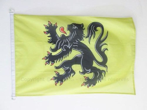 Drapeau flandre 90x60cm - drapeau,