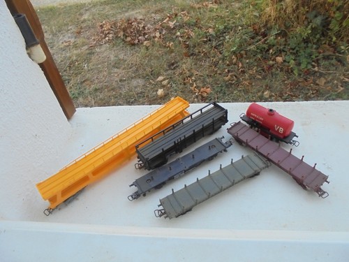 Lot wagons marchandises - lot,