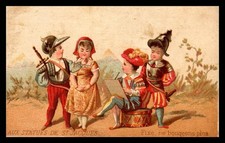 Chromos AUX STATUES DE SAINT