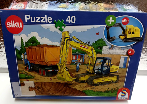 Puzzle pièces escavatore - puzzle,
