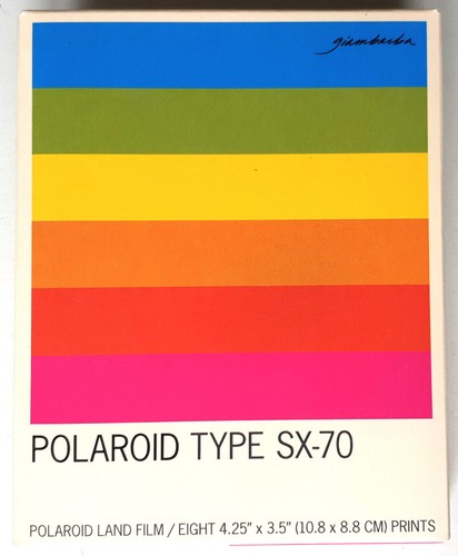 Polaroid color film paul - polaroid, sx-70