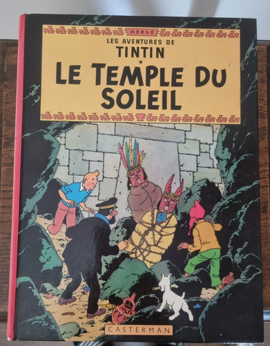 Tintin temple soleil - tintin,