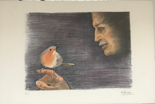 Lithographie signée - , m