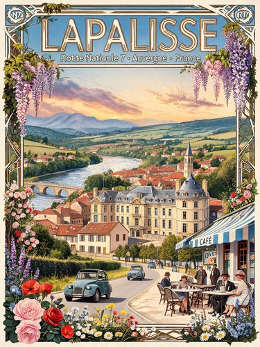 Affiche vintage - affiche,