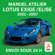 Manuel Atelier Lotus Exige