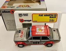 BURAGO ITALIA 0145 FIAT ABARTH 131 RALLY - 1/24 - ORIGINAL MINT BOX