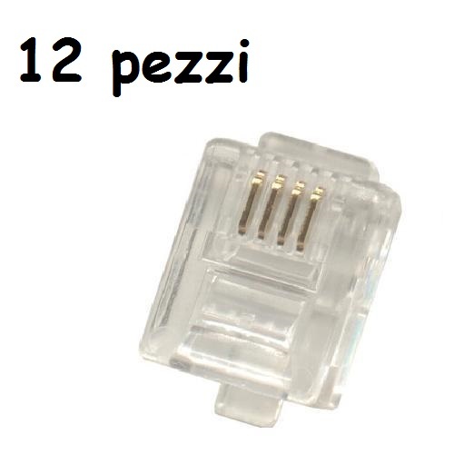 12x prise rj11 - 12x, 6p4c