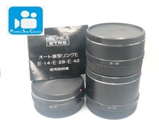??✨MINT✨ Zenza Bronica ETR ETRS Auto Extension Tube Ring E-14 E-28 E-42 JAPAN