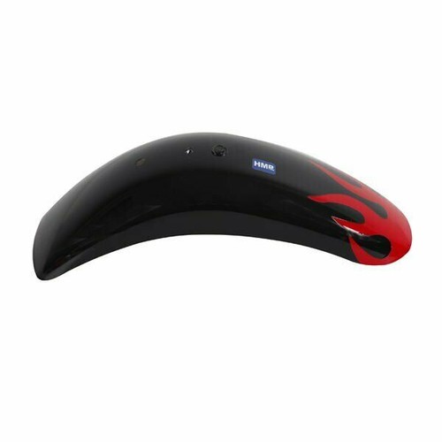 Garde boue flame noir rouge - "flame", noir-rouge